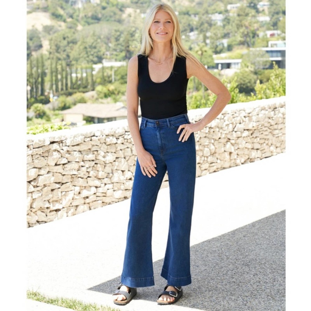 G. Label Mel Wide Leg Denim Jeans